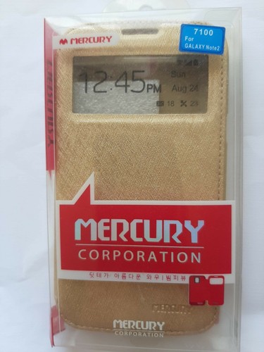 Galaxy note cover - case, gold
